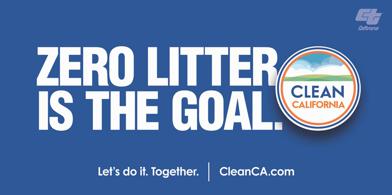 Zero litter is the goal. Let's do it together.