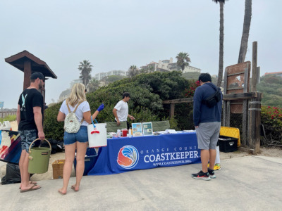 Orange County Coastkeeper Clean Up Event on Saturday, July 16