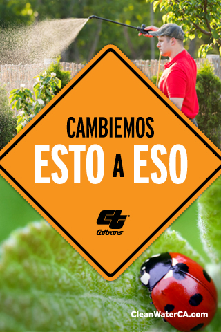 Let's change this to that - Pesticides  Spanish 320 x 480 pixels.