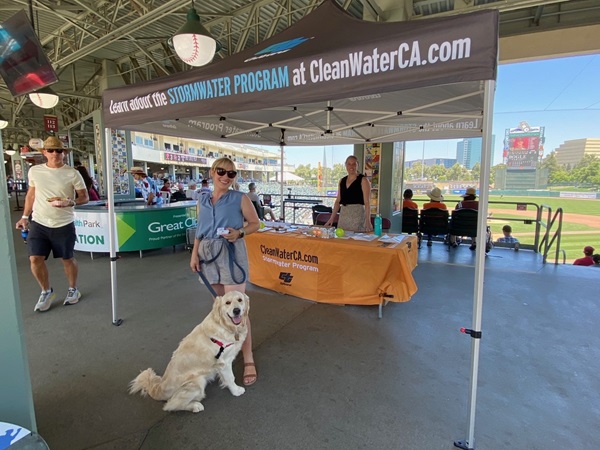 Caltrans Stormwater Day at Sacramento River Cats Game